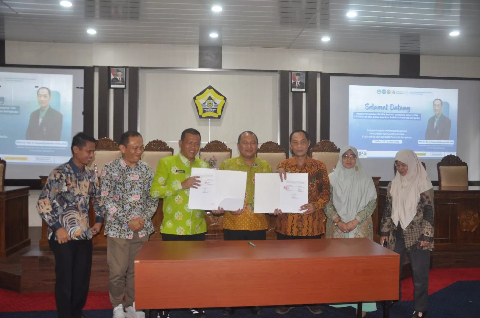 BKKBN–UNIB Teken PKS Akademik, Dorong Penguatan SDM Bangga Kencana di Kampus