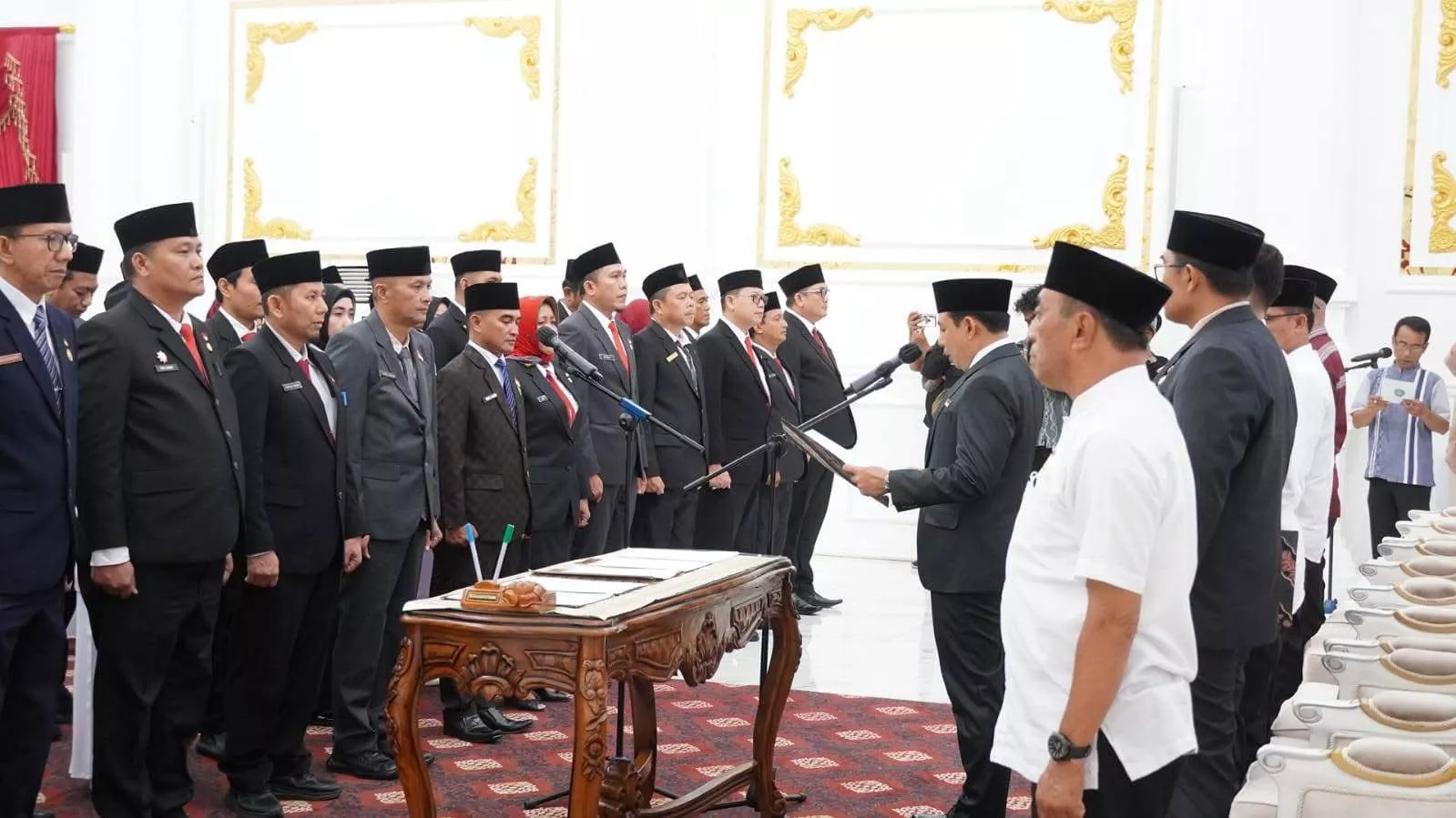 Walikota Bengkulu Rombak 44 Pejabat, Tegaskan Jabatan Bukan Milik Siapa Pun