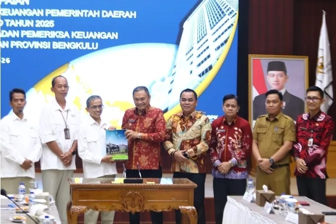 Pemkab Bengkulu Tengah Setor LKPD 2025 ke BPK, Siap Hadapi Audit