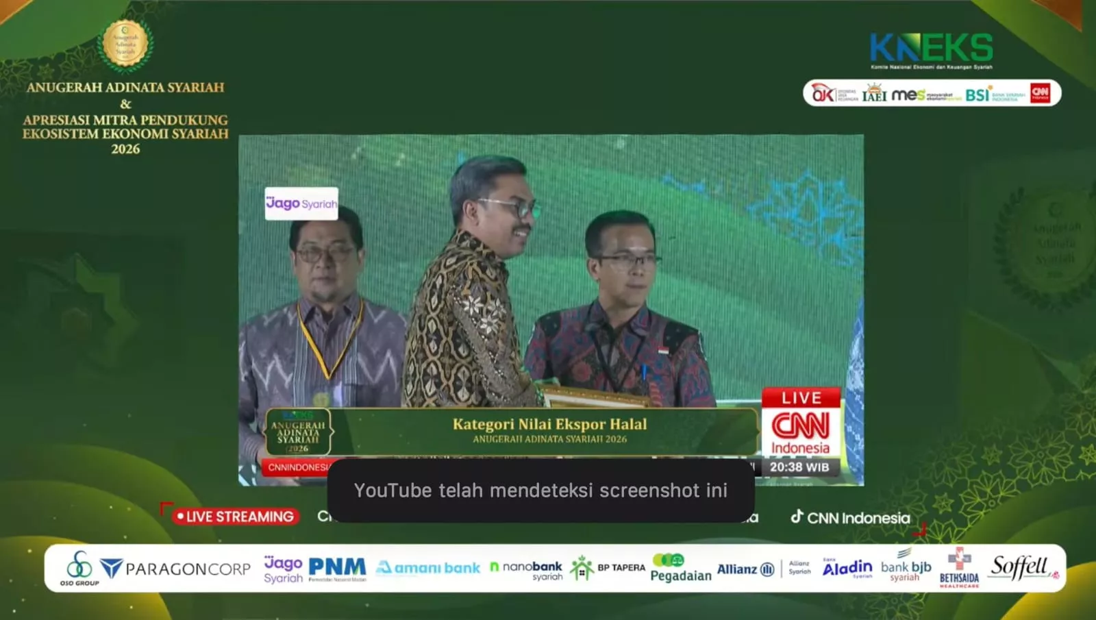Prestasi Nasional! Bengkulu Sabet Dua Penghargaan Adinata Syariah 2026