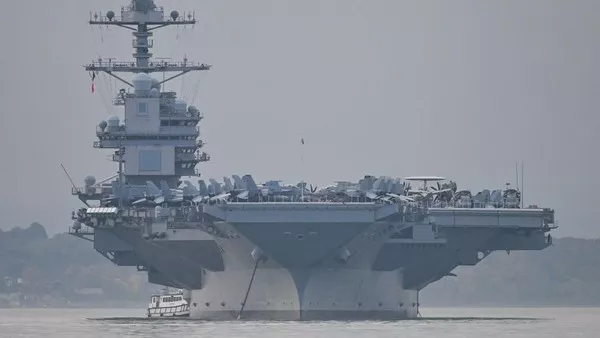 AS-Iran Mendidih, USS Gerald R. Ford Masuki Laut Mediterania