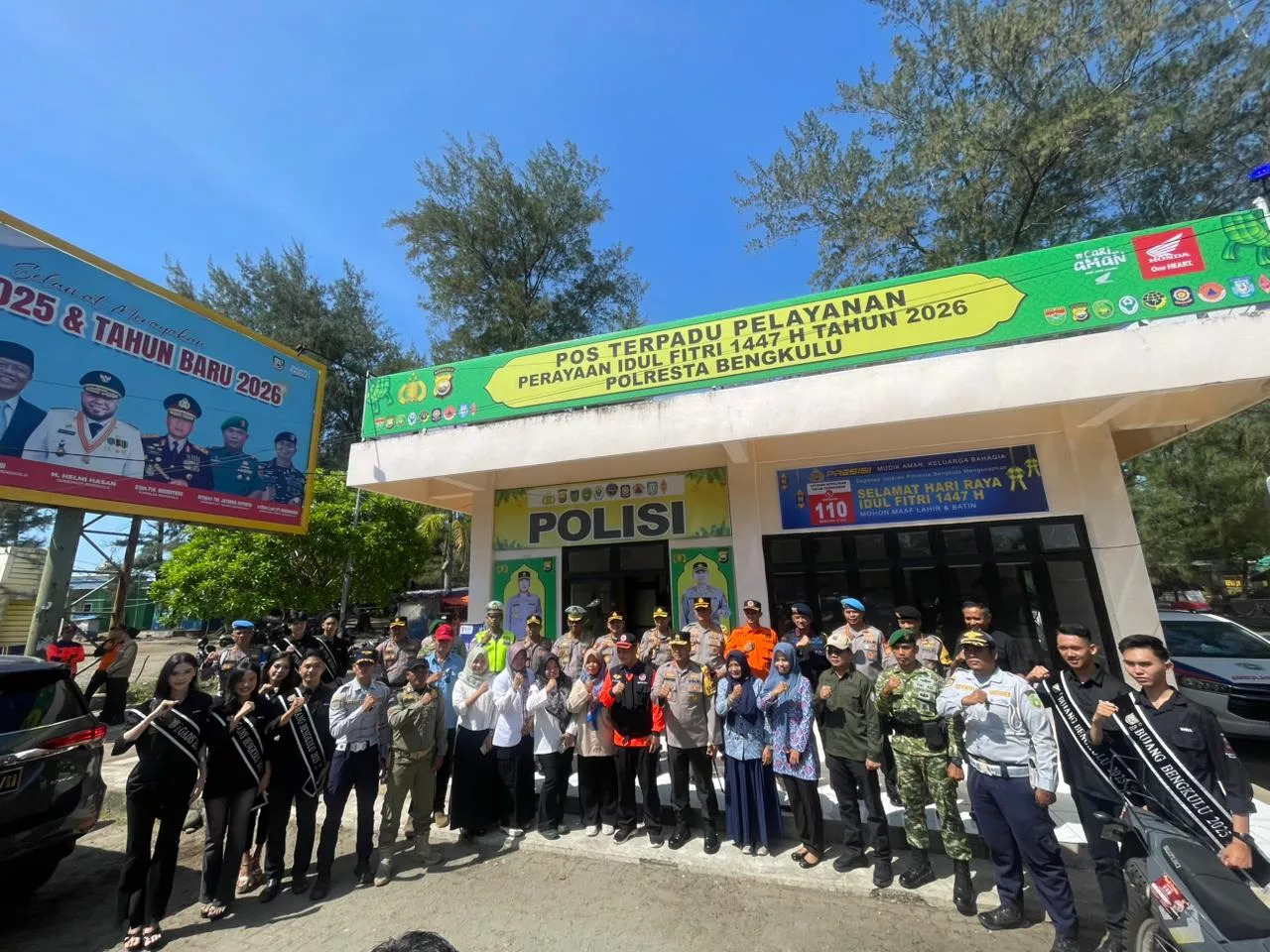 BKKBN Bengkulu Hadirkan Posko Mudik Bangga Kencana, Kapolda Pastikan Kesiapan Layanan untuk Pemudik