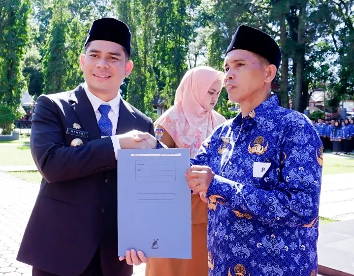 Rejang Lebong Kukuhkan 355 PPPK Paruh Waktu, Fokus Perkuat Layanan Publik