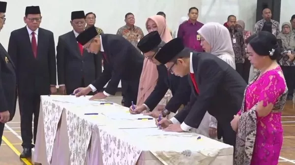 KPK Lantik 6 Pimpinan Tinggi Pratama, Tessa Mahardika Jadi Direktur Penyelidikan