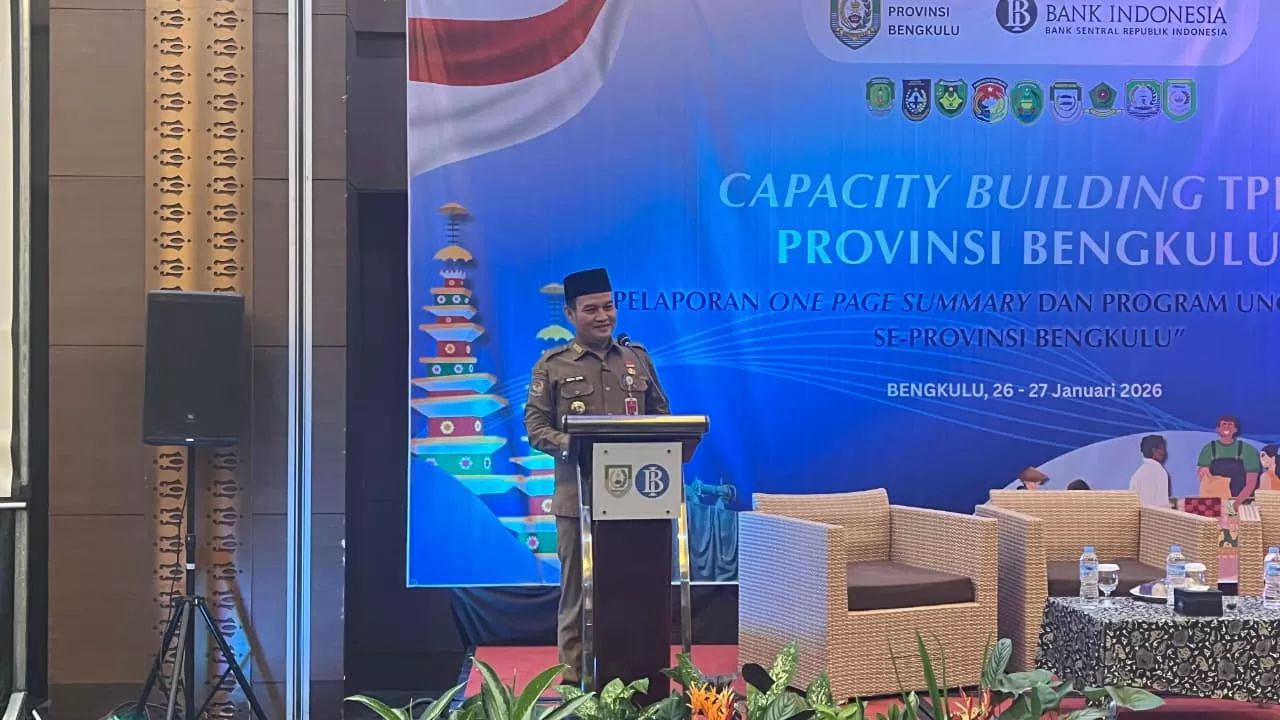 Inflasi Bengkulu Terkendali, Kinerja TPID Masuk Jajaran Terbaik Sumatera