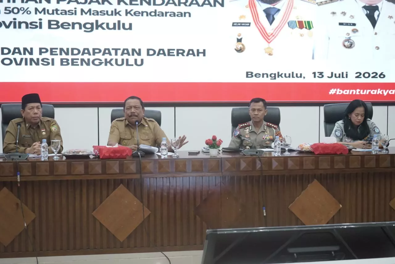 Realisasi Pemutihan Pajak Kendaraan Terus Didorong, Wagub Mian Minta Daerah Perkuat Sinergi Tingkatkan PAD