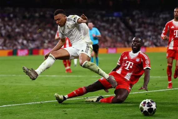 Real Madrid Tersingkir! Bayern Munchen Menang Dramatis 4-3, Los Blancos Gagal ke Semifinal