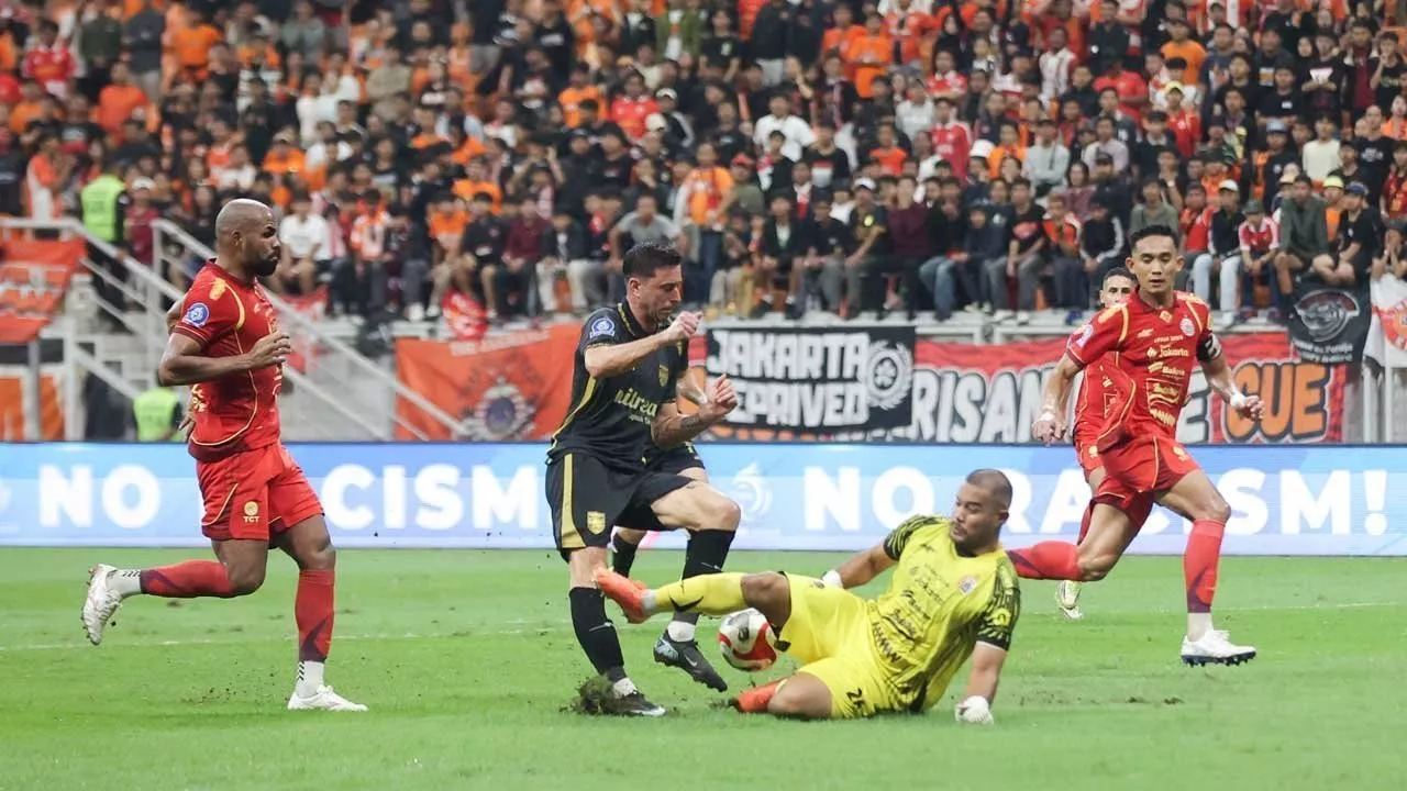 Persija Jakarta Ditahan Borneo FC 2-2, Persib Bandung Makin Kokoh di Puncak