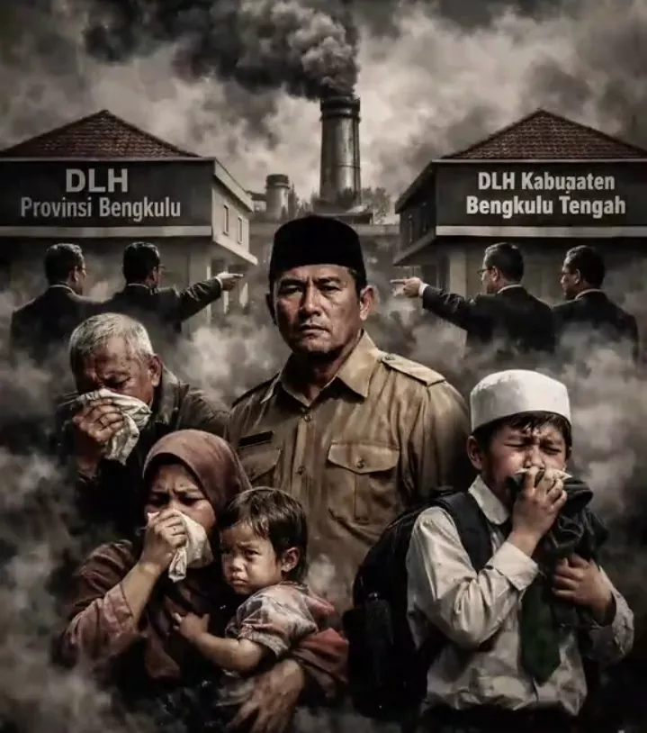 Warga Talang Empat Tercekik Asap PT PMS, DLH Provinsi-Kabupaten Silang Pendapat 
