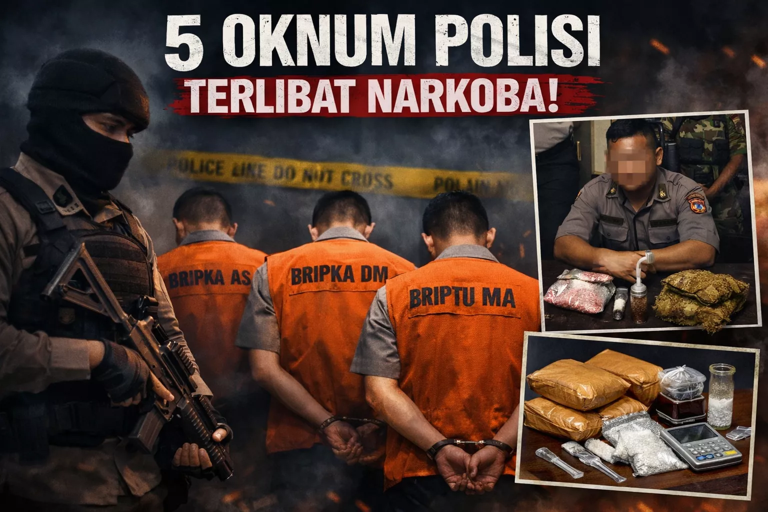 Oknum Anggota Positif Narkoba Bertambah, Totalnya Jadi Lima Orang