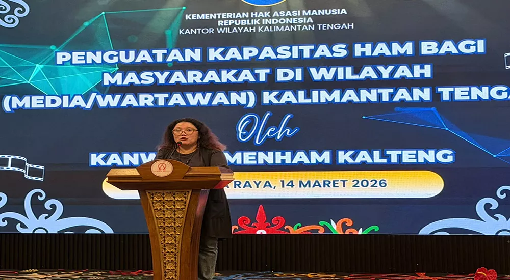 KemenHAM Kalteng Gandeng Wartawan Edukasi Masyarakat Pentingnya Penghormatan terhadap HAM