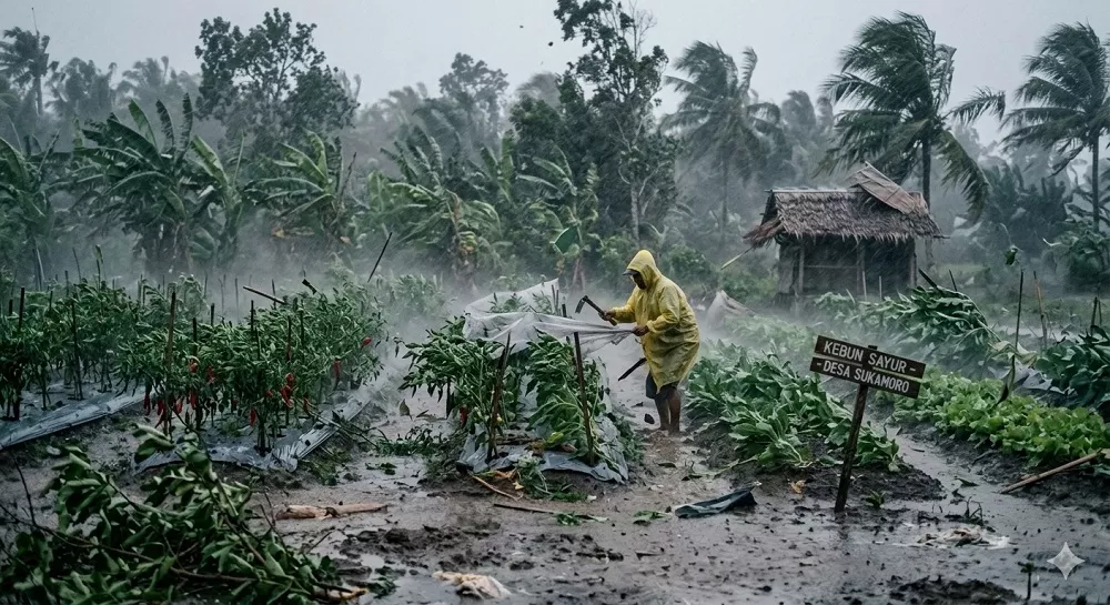 Dua Jam Ini, Waspada Hujan Petir dan Angin Kencang di Kotawaringin Timur dan Kapuas
