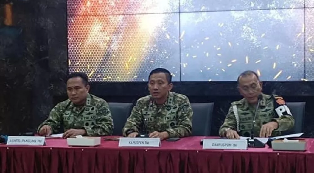 Empat Oknum Denma BAIS TNI Ditahan Puspom, Terkait Penyiraman Air Keras Andrie Yunus