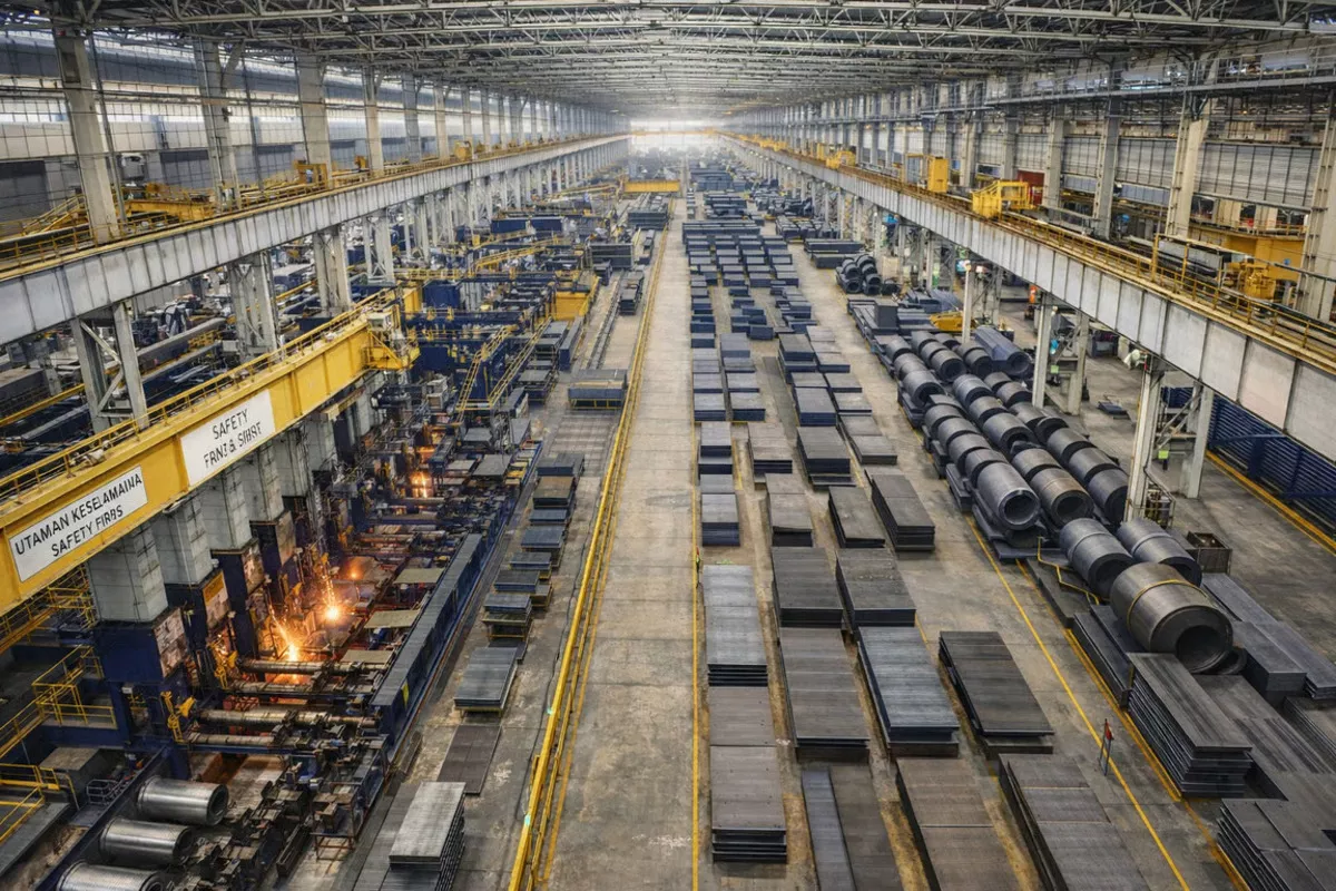 Pertumbuhan Konstruksi 2025 Jadi Sinyal Positif Permintaan Baja, Krakatau Steel Tangkap Peluang Bisnis