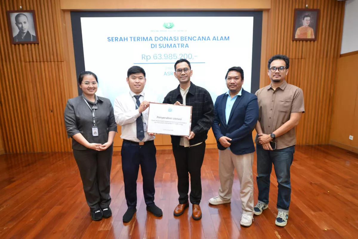 ASRI Salurkan Bantuan Pemulihan Bencana Sumatra Melalui Yayasan Buddha Tzu Chi Indonesia
