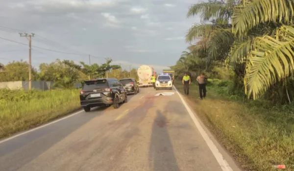 Penemuan Mayat di Km 50 Tjilik Riwut, Polisi Lakukan Olah TKP