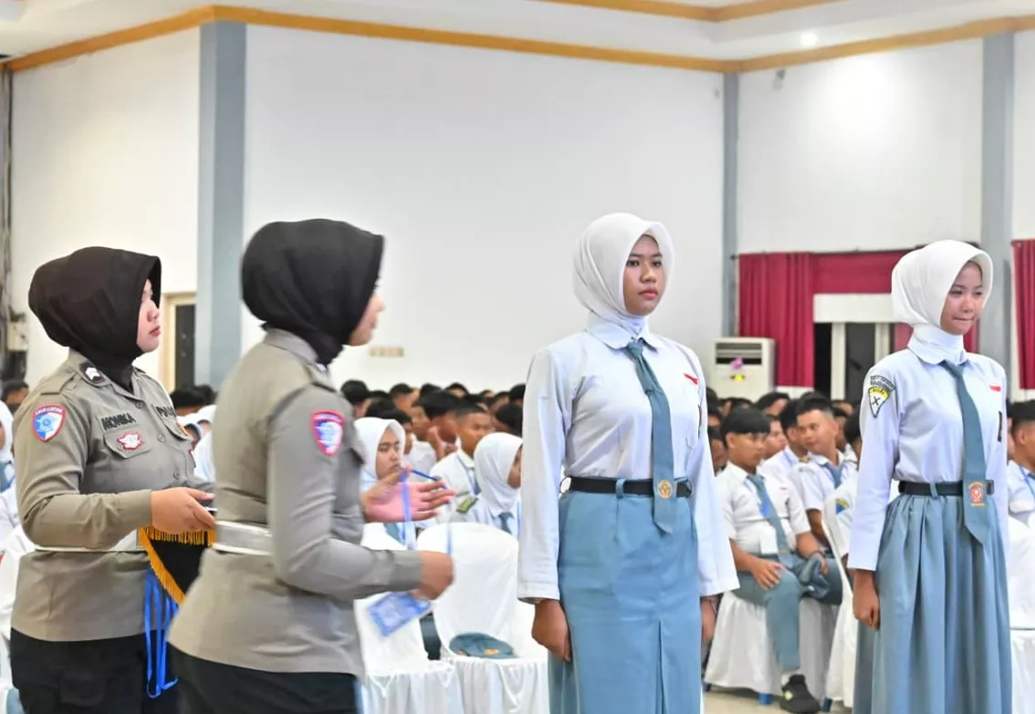 PKS SMA/SMK Kalteng Resmi Dibuka di SPN Polda, 381 Siswa Ikuti Pembinaan 