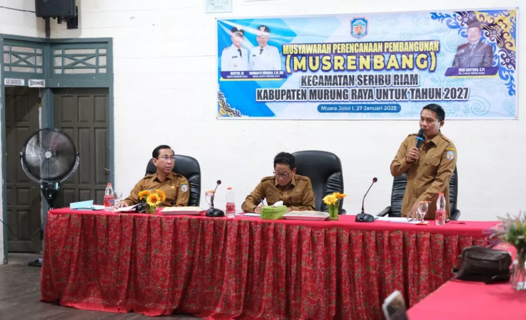 Musrenbang Seribu Riam Bahas Prioritas Pembangunan Murung Raya 2027