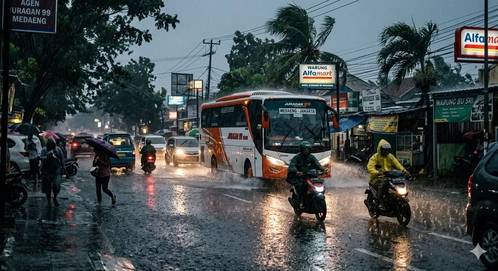 Prakiraan Cuaca BMKG: Sebagian Kalsel Hujan Petir, Kalteng Hujan Ringan