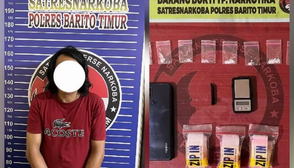 Dicokok Polisi di Benua Lima, Ancah Tak Berkutik, Ternyata Ada 8 Paket Sabu-sabu