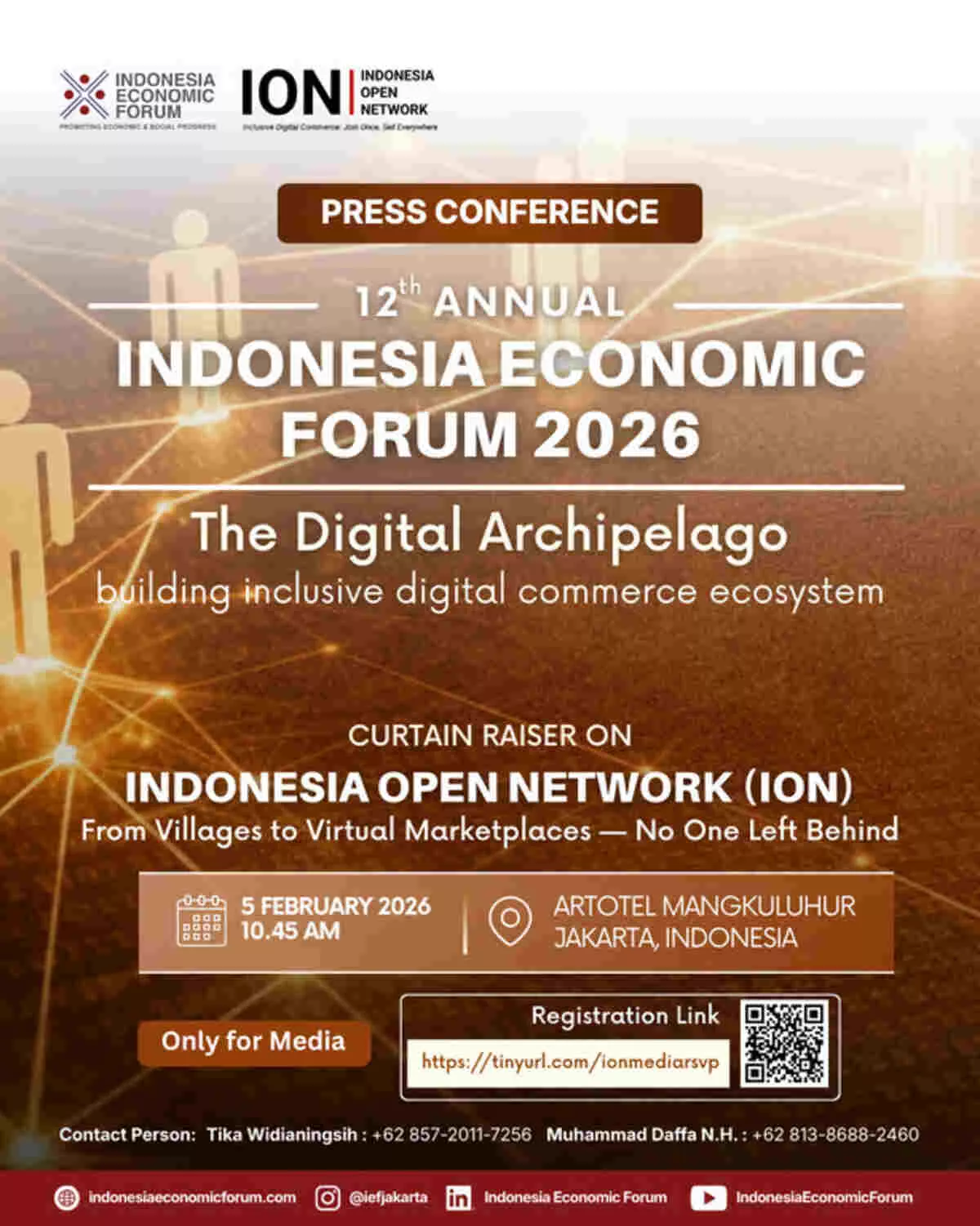 IEF Gelar Curtain Raiser Indonesia Open Network (ION), Satukan Pemerintah dan Pemimpin Digital Global untuk Percepat Perdagangan Digital Inklusif