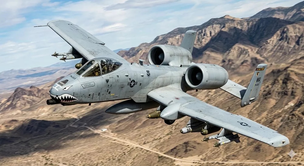 Pesawat Tempur AS Susul-menyusul Jatuh di Iran, Setelah F15 Menyusul A-10 Warthog