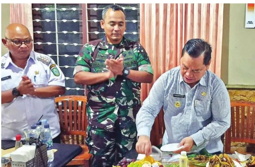 Bupati Kotim dan Dandim 1015/Sampit Perkuat Sinergi Pembangunan Daerah
