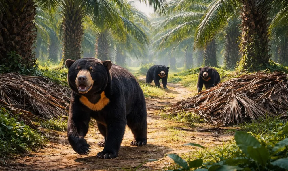 Warga Kotim Makin Risau, Beruang Madu Diyakini Muncul Bergerombolan