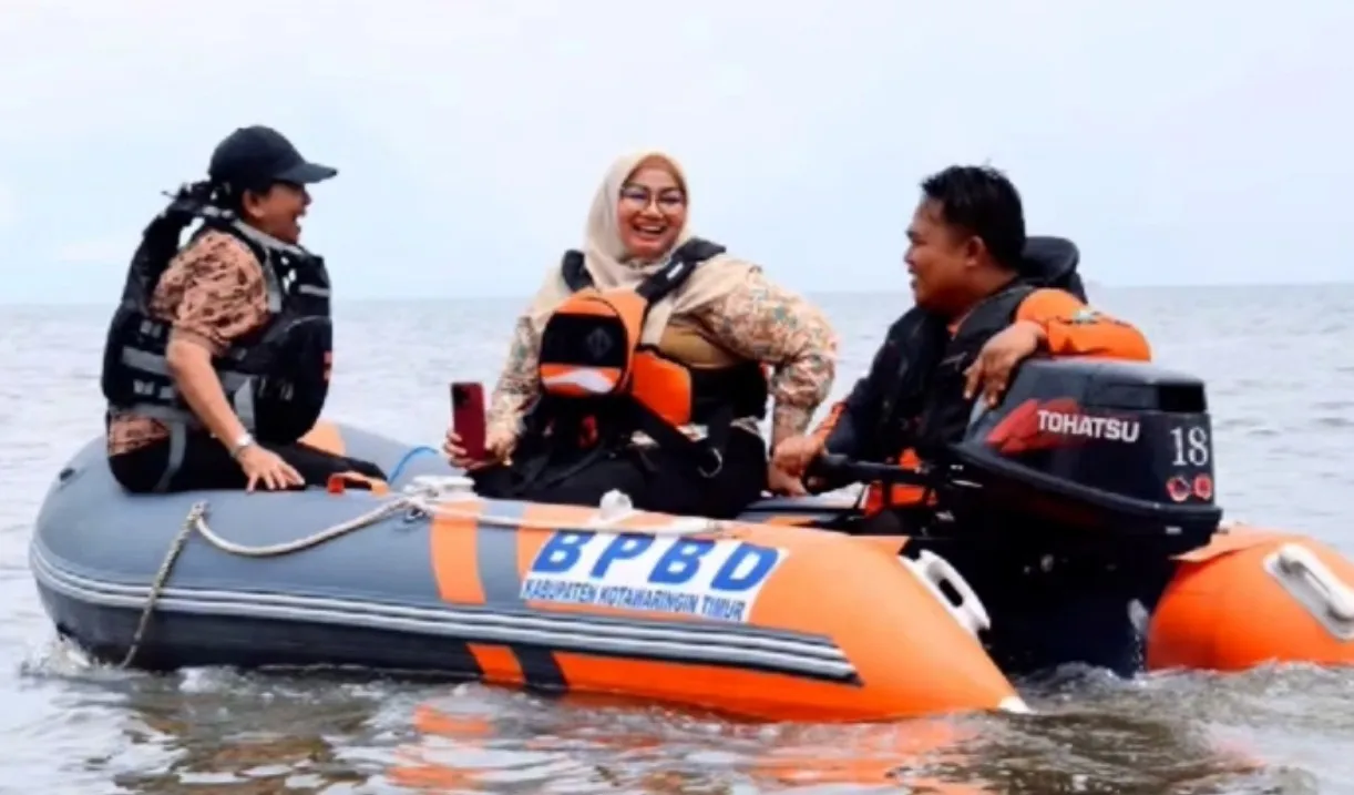 Wabup Kotim Tinjau Wisata Ujung Pandaran, Pastikan Keamanan Libur Tahun Baru