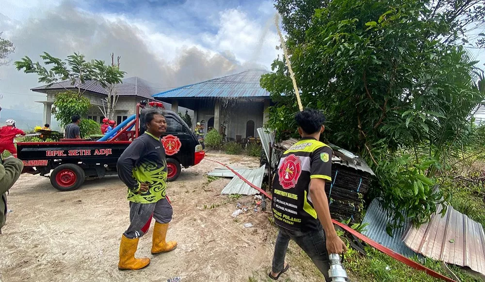 Kebakaran Rumah di Panarung, Betulkah karena Korsleting Listrik?