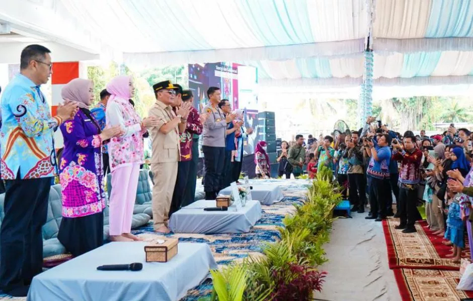 Pemprov Kalteng Salurkan Bantuan Pangan dan Gelar GPM Jelang Idulfitri