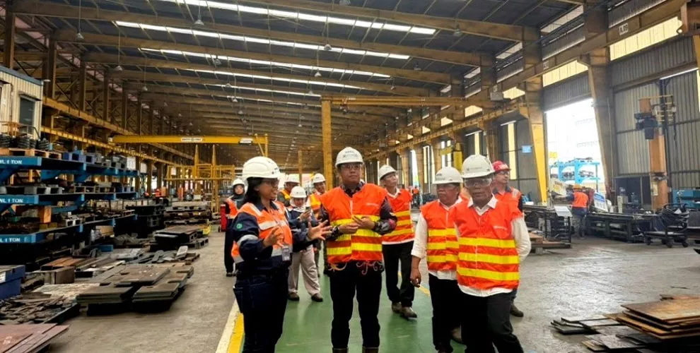 Wabub Barito Utara Kunjungi Workshop SBB di Tanggerang, Jajaki Kerja Sama untuk Pembentukan BLK