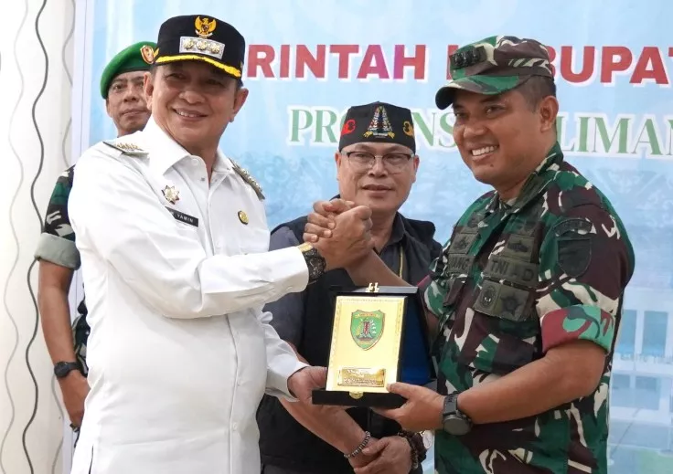 Kasrem 102/Panju Panjung Kunjungi Barito Timur Bahas Isu Strategis 