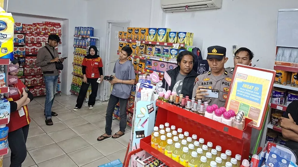 Begini Kronologis Perampokan Toko Modern Alfamart di Jalan Garuda Palangka Raya