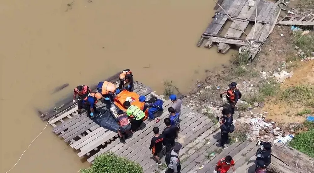 Tiga Hari Tenggelam di DAS Katingan, Warga Temukan Jasad Tri Widiatmoko di Luwuk Kanan