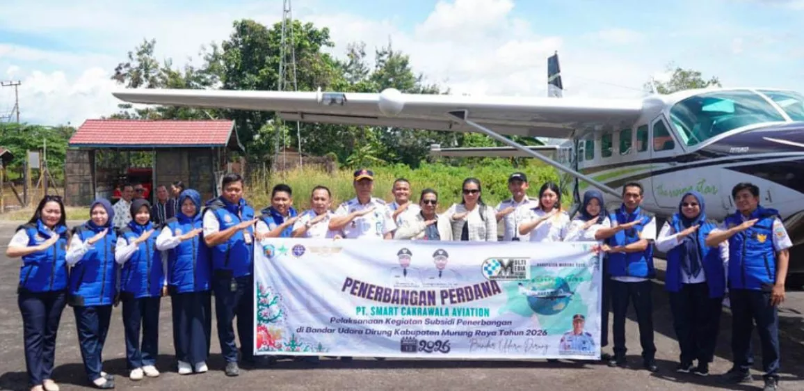 Dorong Konektivitas, Penerbangan Puruk Cahu–Balikpapan Mulai Dibuka