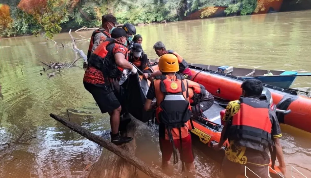 Tenggelam di Sungai Lamandau, Ruswandi Ditemukan, Sayang Sudah Tak Bernyawa 
