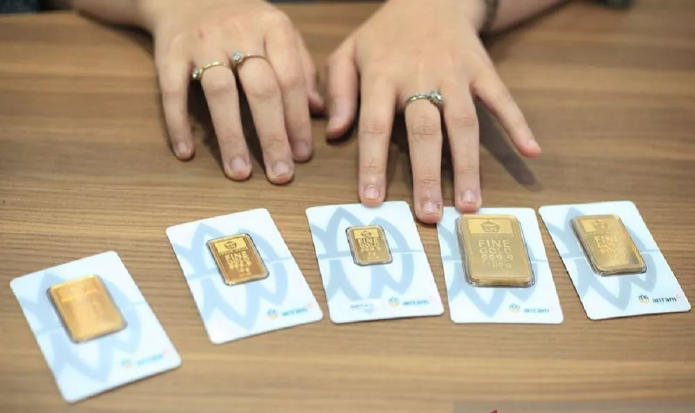 Harga Emas Antam Letoy Lagi, Turun Goban Setiap Gram, Berikut Daftarnya