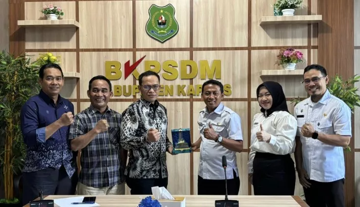 BKPSDM Kapuas Terima Kunjungan DPRD Balangan, Bahas Pengelolaan Manajemen ASN