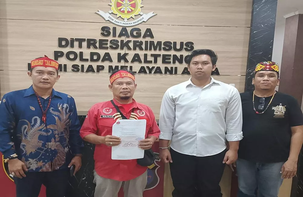 Ormas Mandau Telawang Penuhi Panggilan Polda Kalteng Terkait Dugaan Kasus Gratifikasi Ketua DPRD Kotim 