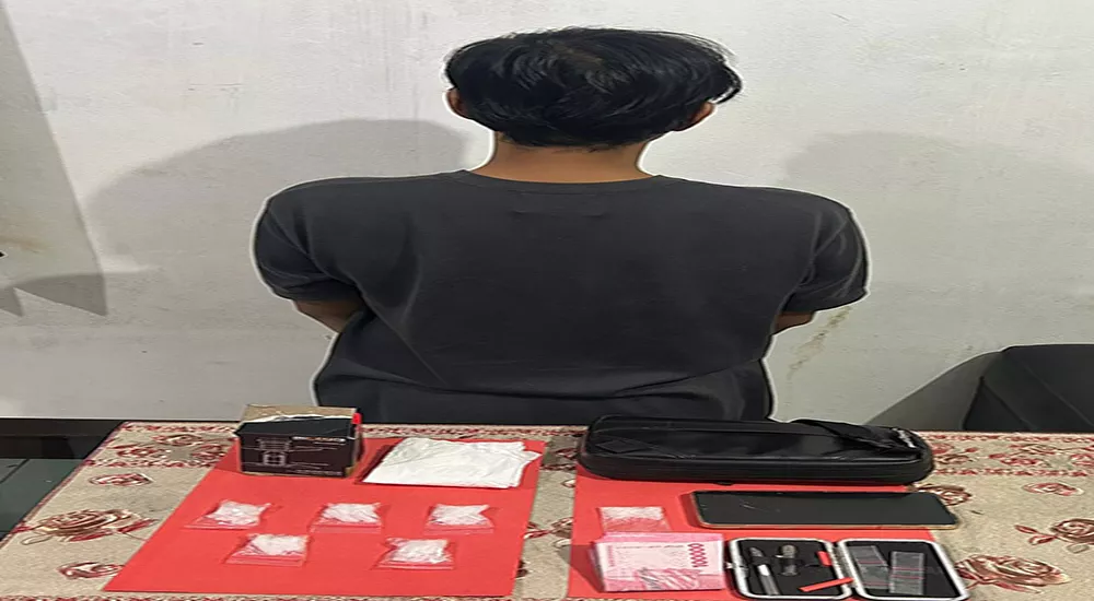 Polisi Ciduk Pria Bawa Sabu Seberat 27,06 Gram di Halaman BRI Sampit
