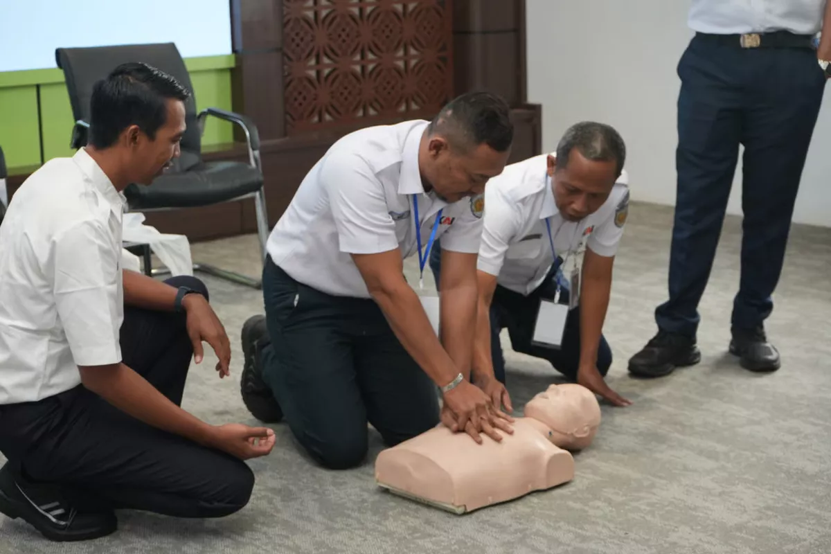 Dukung Keselamatan Kerja dan Operasional, Daop 9 Jember Selenggarakan Pelatihan P3K