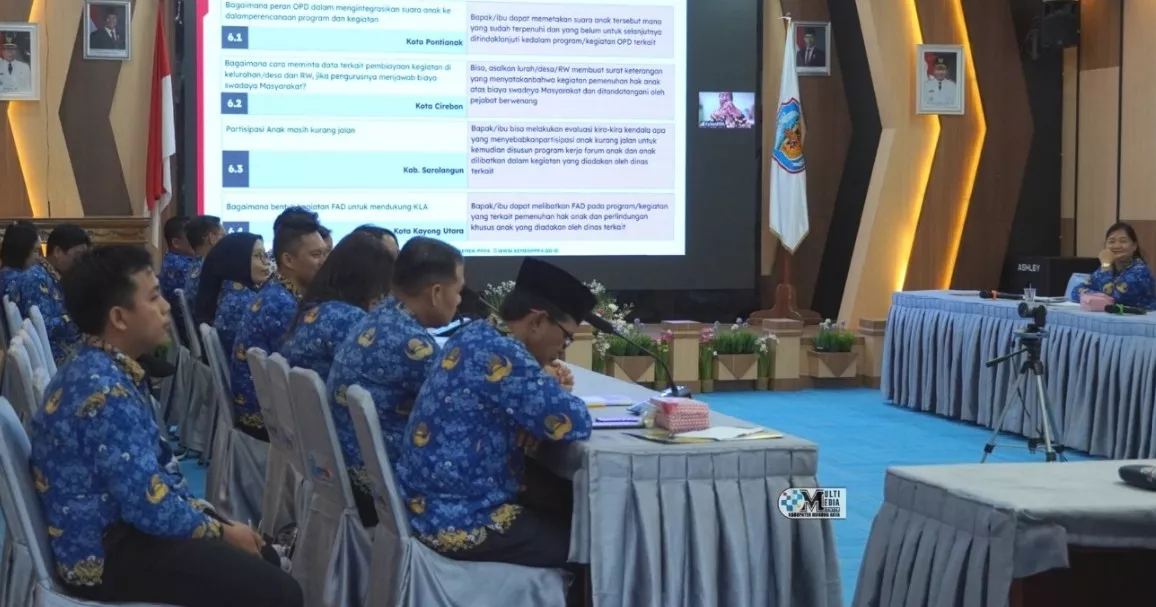 Murung Raya Perkuat Persiapan Evaluasi Kabupaten Layak Anak 2026