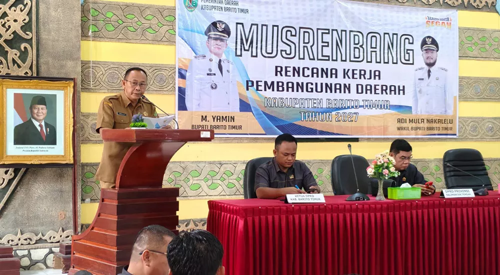 Bupati Barito Timur Tekankan Prioritas Pembangunan dan Sinergi Semua Pihak