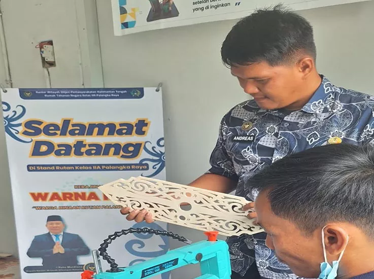 Rutan Palangka Raya Bentuk Keahlian Baru WBP Lewat Pojok Kreasi