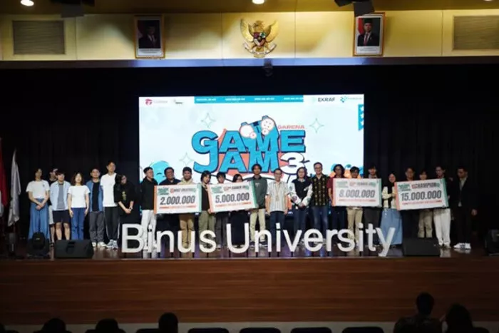 BINUS University Tuan Rumah Garena Game Jam 3, Dukung Talenta Muda