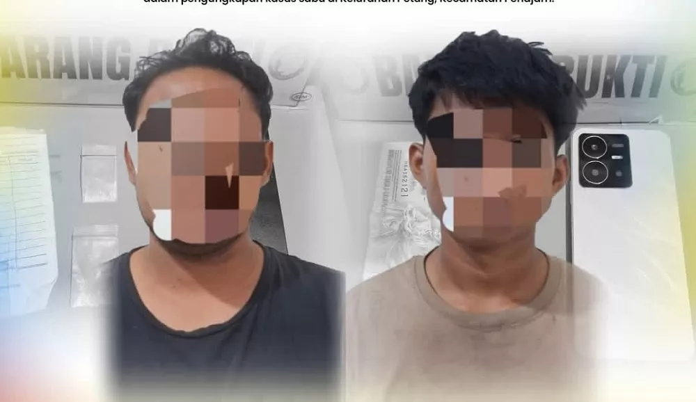 Remaja Penajam Paser Utara Bermain Sabu-sabu Ditangkap Polisi di Petung 