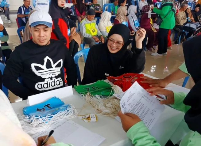 Anggota DPRD Parmana Setiawan Sebut Tes Kebugaran Jadi Bekal Fisik Menuju Tanah Suci