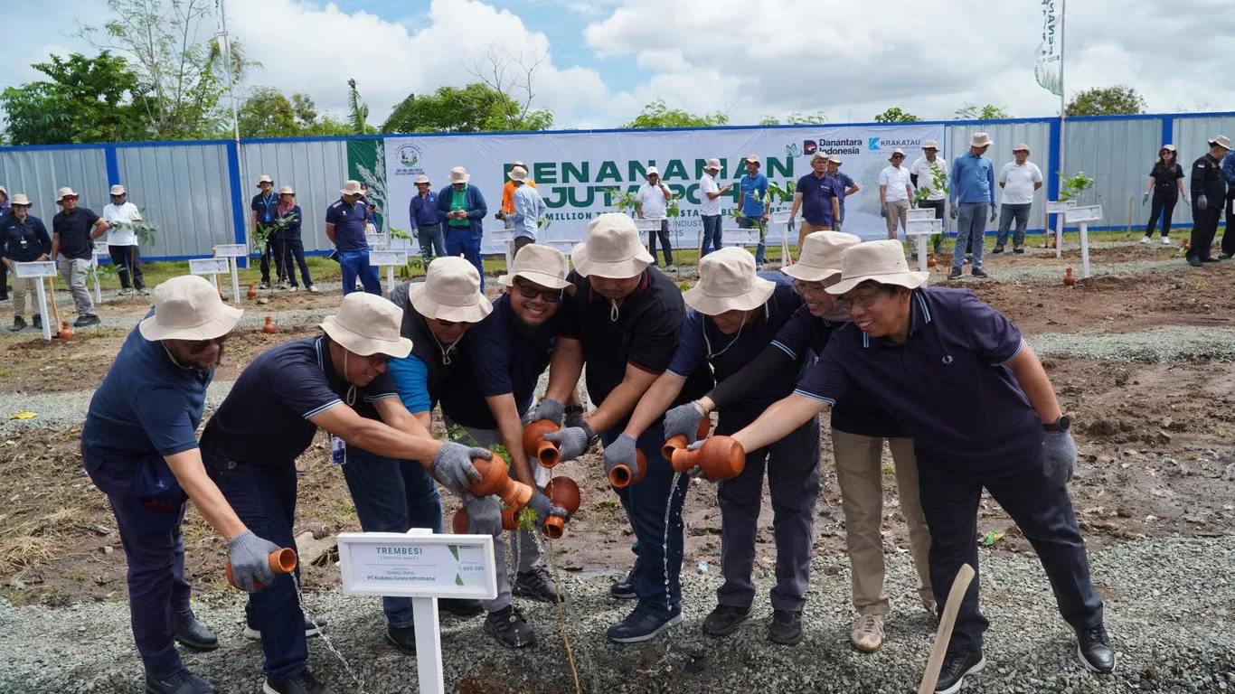 PT Krakatau Tirta Industri Tegaskan Komitmen ESG melalui Program Satu Juta Pohon