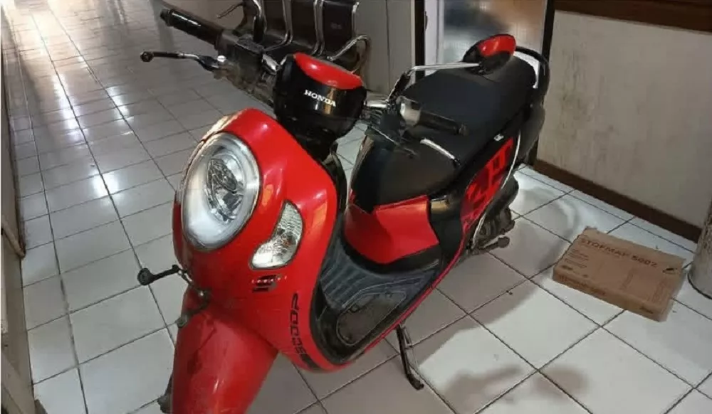 SBY Nekat Banget, Berani-beraninya Nyolong Motor Pol PP di Kantor Satpol PP